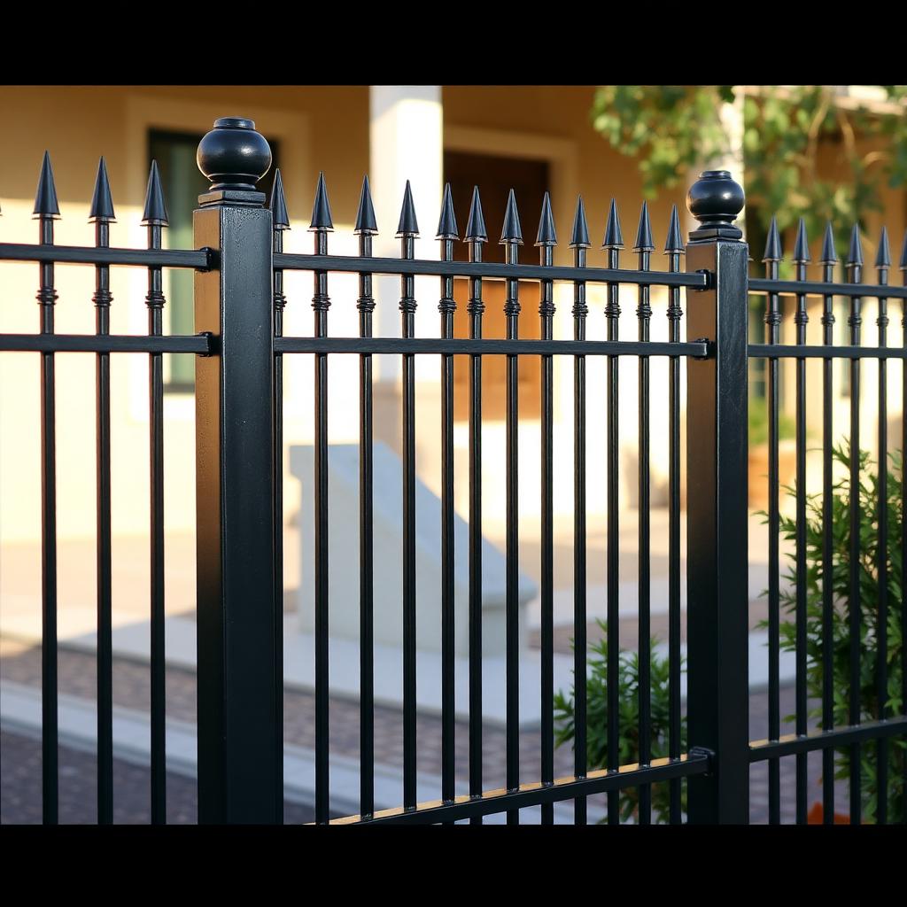 Renovasi pagar besi — sesudah