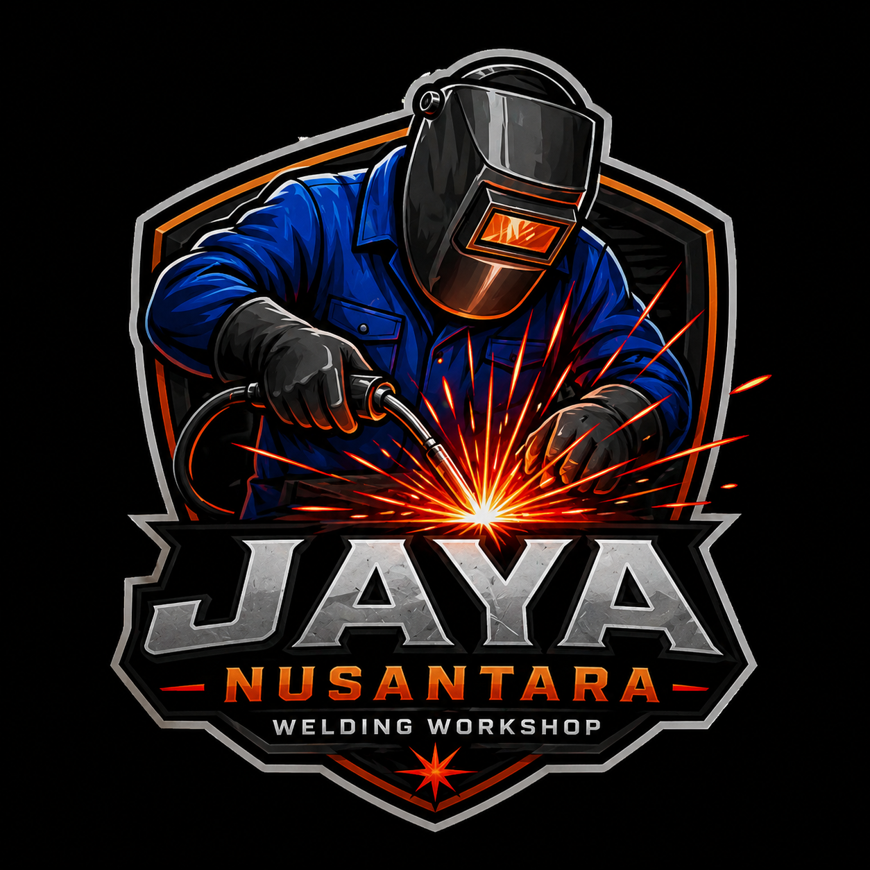 Logo Bengkel Las Jaya Nusantara