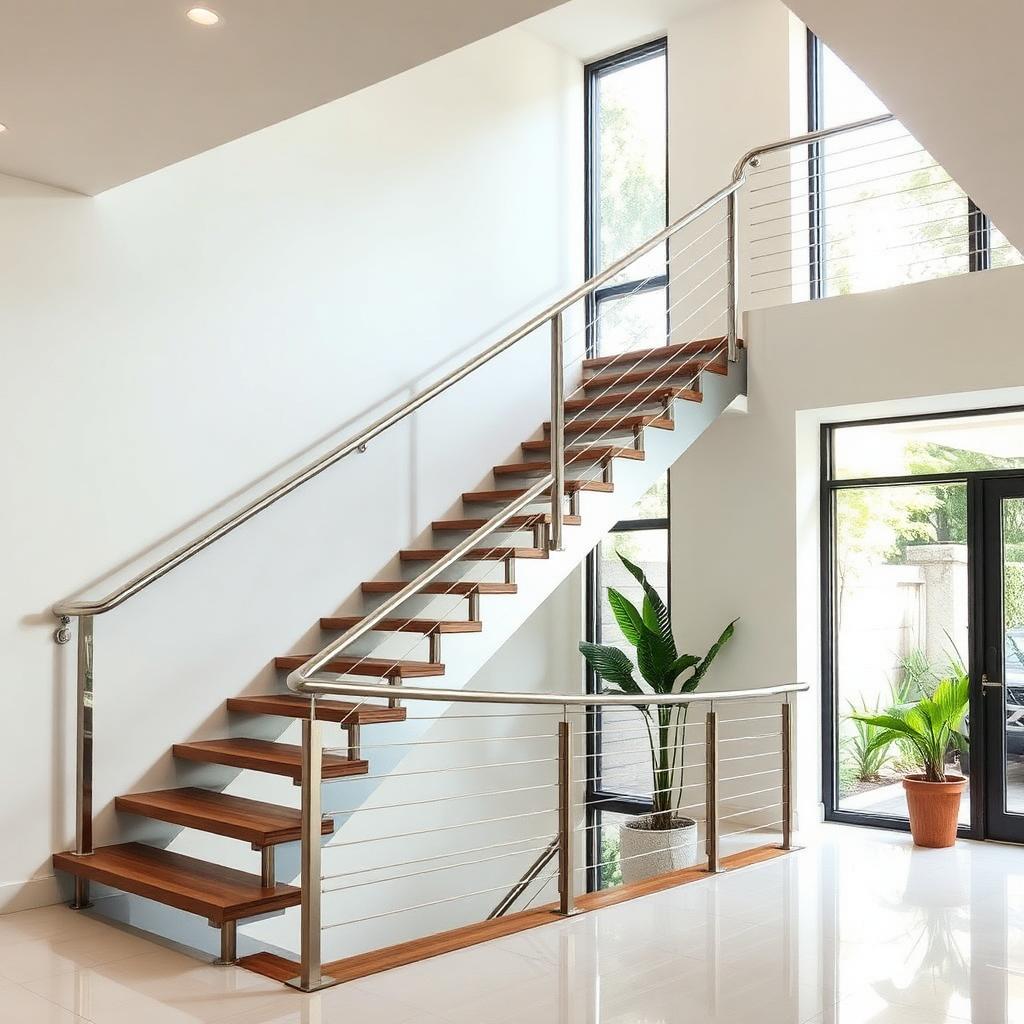 Railing Tangga Stainless oleh Jaya Nusantara di Ilir Barat, Palembang